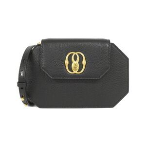 Bally EMBLEM OCTOGONE Leather Shoulder Bag